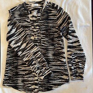 Calvin Klein Animal Print Blouse